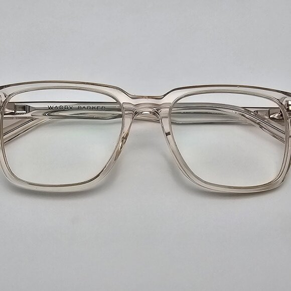 Warby Parker Chamberlain M LBF 500 Crystal Eyeglasses Frame w/ Case 51-17-140 main image 7